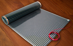 Heated Floor System for Laminate or Wood